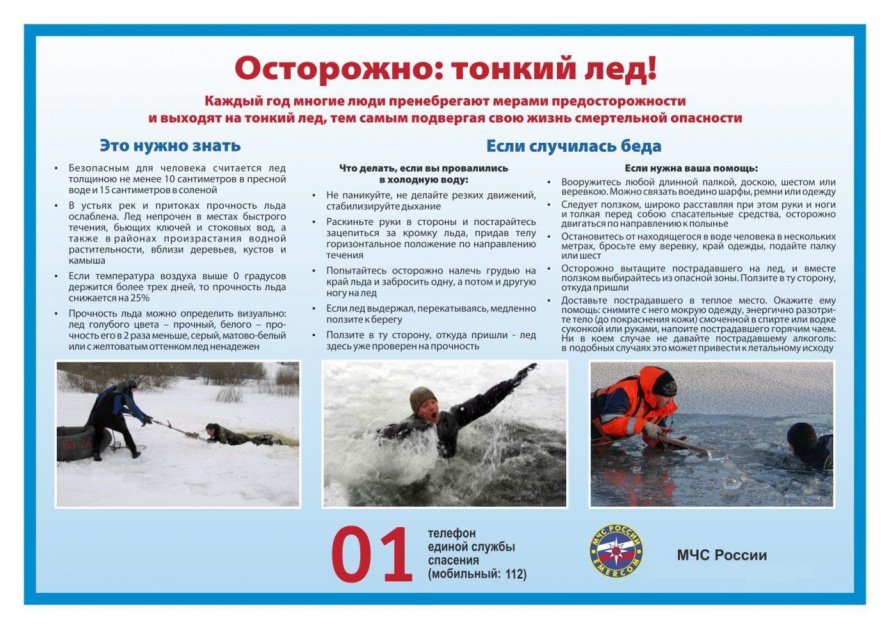 Осторожно: тонкий лед!