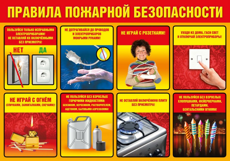 Правила пожарной безопасности 
