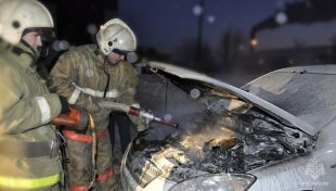 Правила пожарной безопасности при прогреве автомобиля зимой