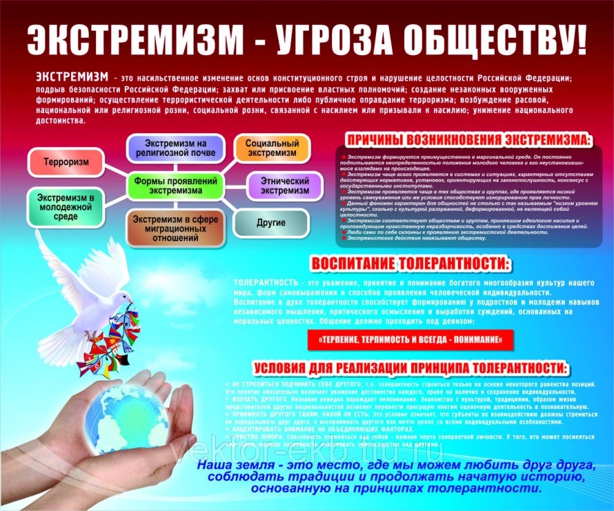  Экстремизм угроза обществу