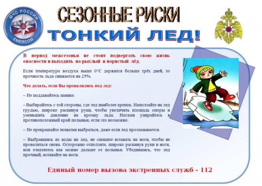 Тонкий лед!!!