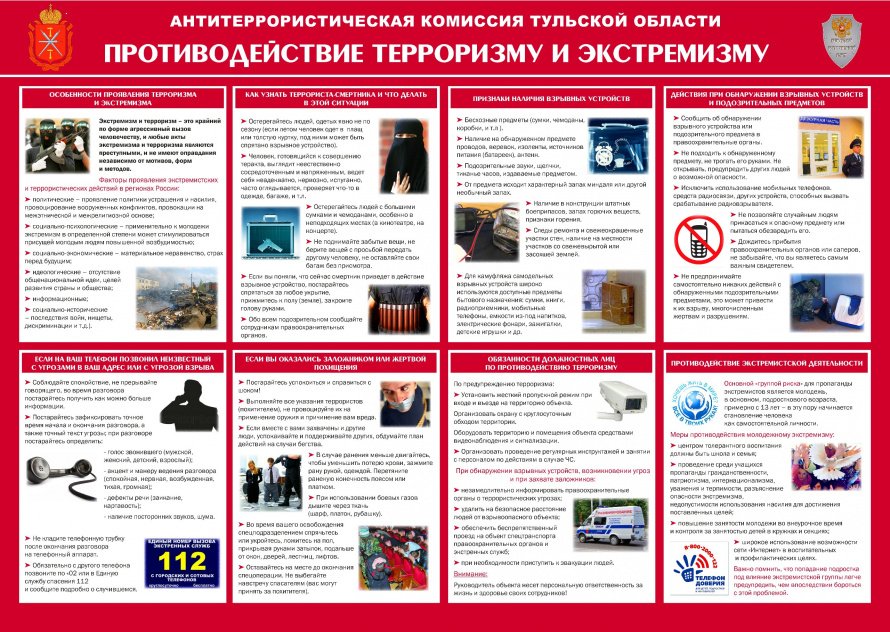 Противодействие терроризму и экстремизму 